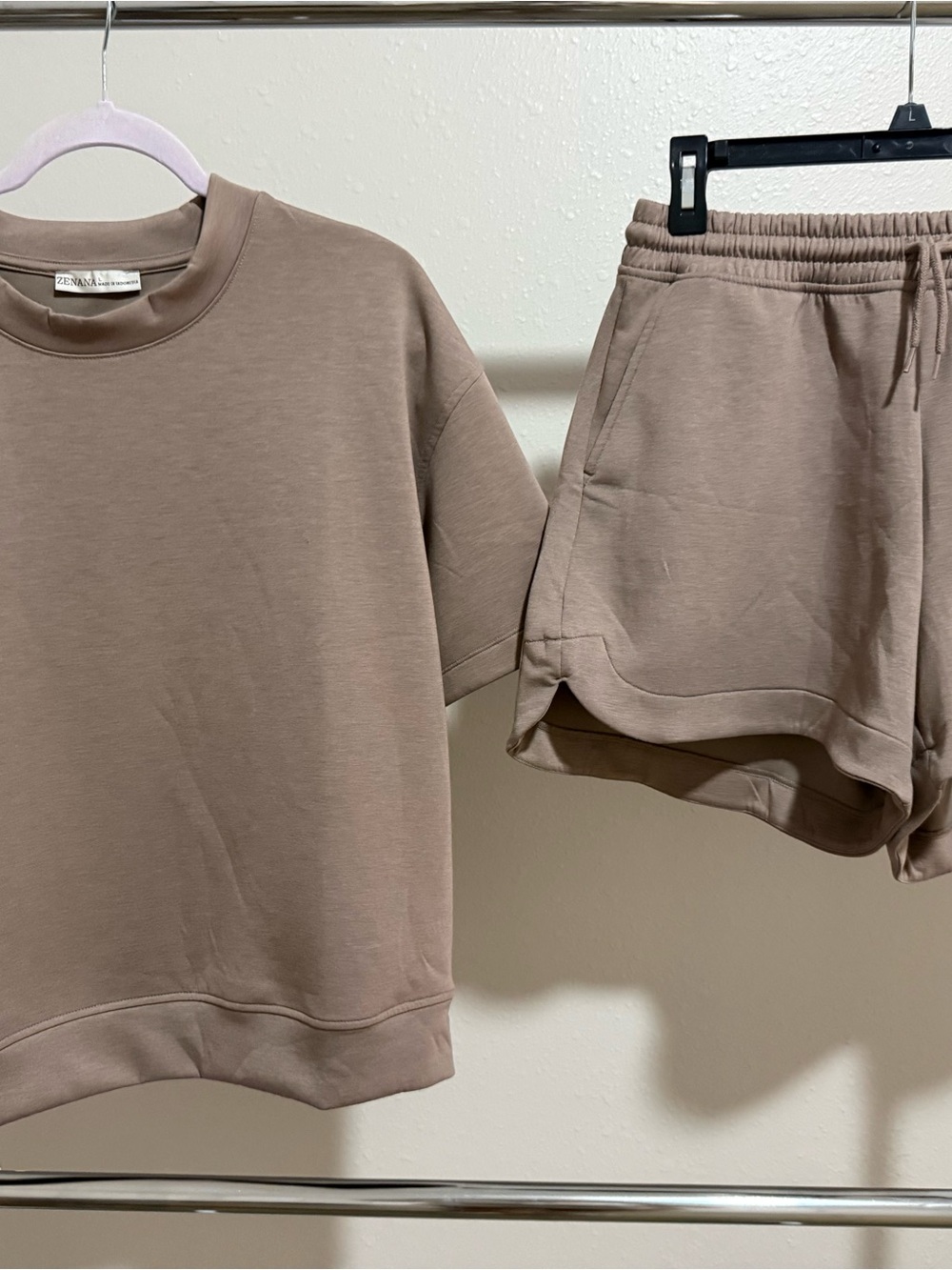 Zenana Outfitters Taupe Set